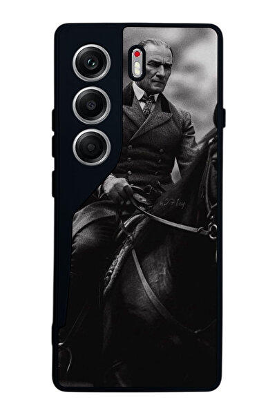 TECNO حافظة متوافقة مع هاتف Camon 40 باللون الأسود غير اللامع - سيليكون ناعم،...