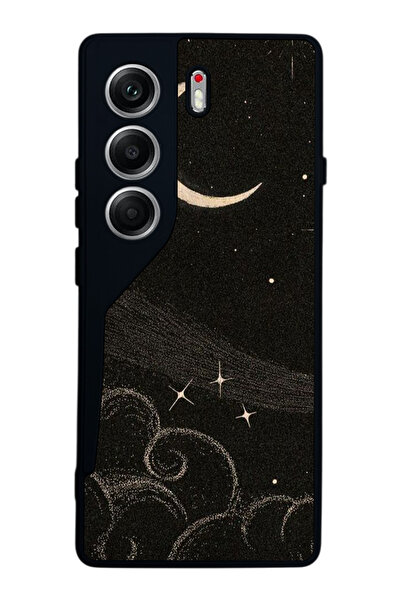 TECNO حافظة متوافقة مع هاتف Camon 40 باللون الأسود غير اللامع - سيليكون ناعم،...