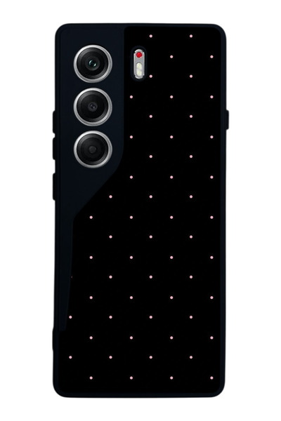 TECNO حافظة متوافقة مع هاتف Camon 40 باللون الأسود غير اللامع - سيليكون ناعم،...