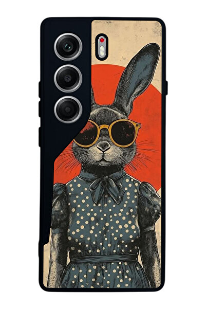 TECNO حافظة متوافقة مع هاتف Camon 40 باللون الأسود غير اللامع - سيليكون ناعم،...