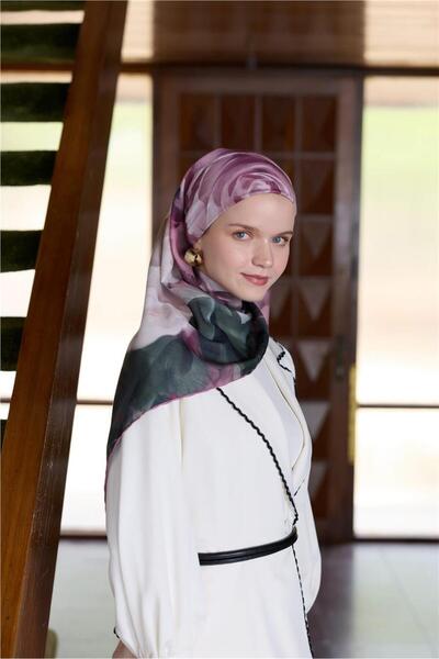 İpekhan Winter Bloom Collection Soft Scarf 1239-10055
