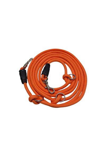 moonparacord Dog Walking Leash Hands-Free Dog Hands Free 8 mm Orange