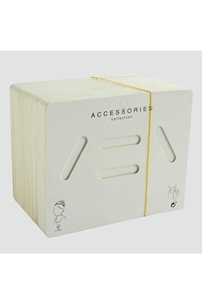 ZERO LAND Nrzsnt Scarf Card (12252) 14X16 Cm-White