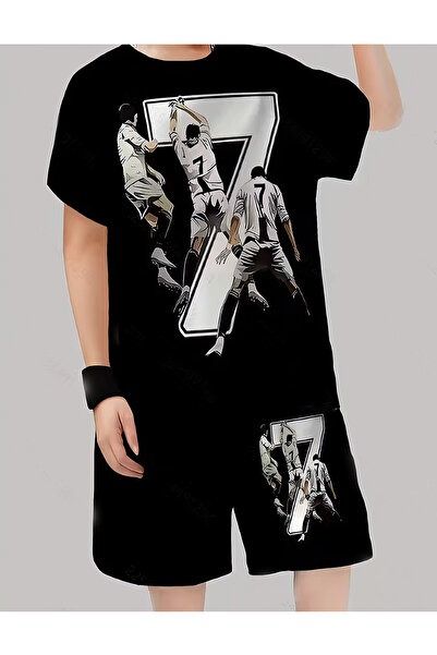 CACTUS COLLECTION SETURI DE PANTALONI SCURTĂ CU IMPRIMARE FOTBAL tricou SETURI