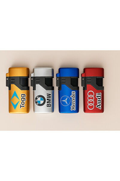 BUZİPPO Audi Mercedes Bmw Togg Baskılı Rüzgarlı Çakmak