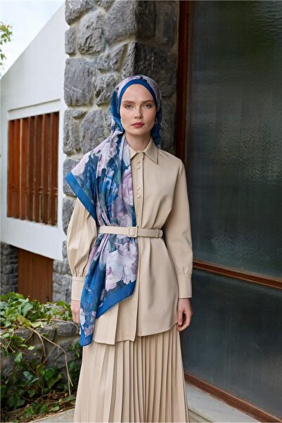 İpekhan Μαλακό σάλι Winter Bloom 3069-10034