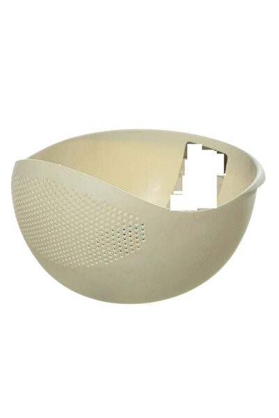 Kenda مصفاة أرز بلاستيكية - بيضاء