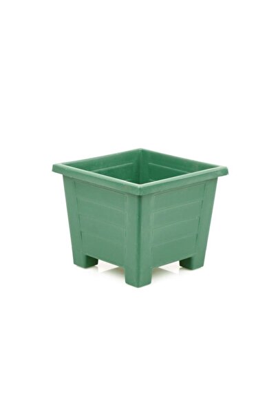 Omnipazar SY-5846 Dekoratif Plastik Kare Ayaklı Saksı 7 Litre No 3