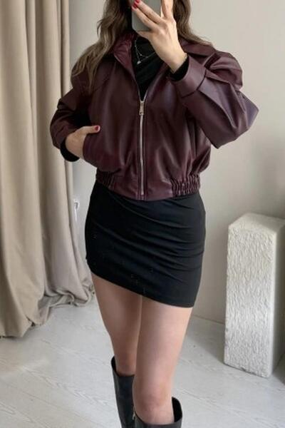 Jaglion Bavera Pb Bomber Leather Jacket