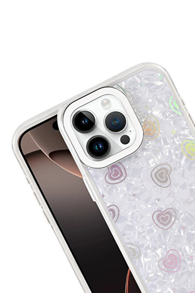 NewFace Nrzsnt Apple iPhone 15 Lumi Patterned Cover (13002) - White