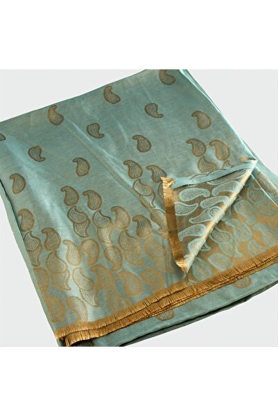 ZERO LAND Nrzsnt Patterned (11231) Scarf Shawl-Green