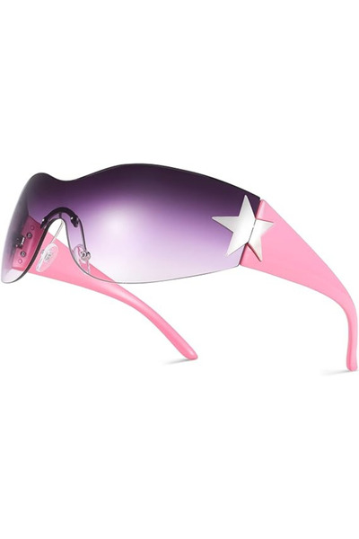 OEM Y2K Polarized Sunglasses for Men and Women, Wrap Around Style, UV400 Protection