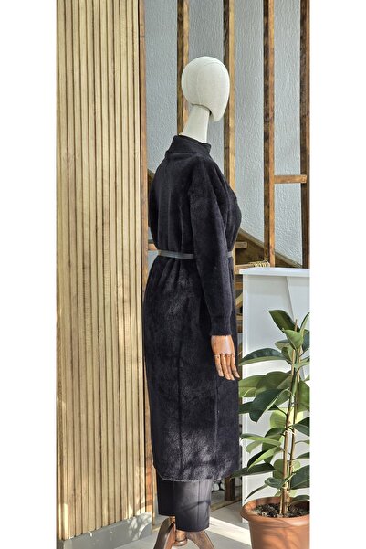 NANTİREA Long Plush Soft Cardigan