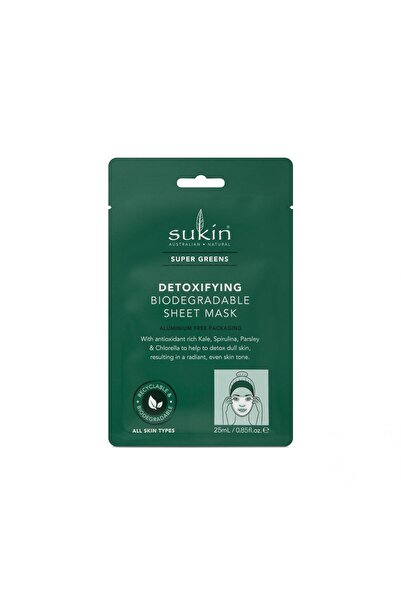 Sukin - Antioxidant Facial Mask Super Greens, 25 ml