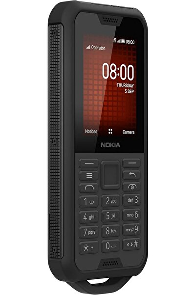 Nokia 800 Tough 2.4 Inch 4G UK SIM-Free Feature Phone with Google Assistant (Single-SIM) - Black