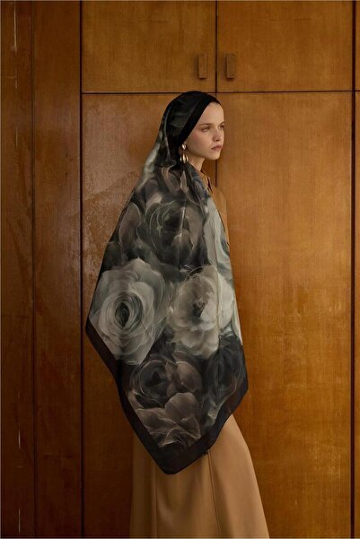 İpekhan Μαλακό σάλι Winter Bloom 3068-10001