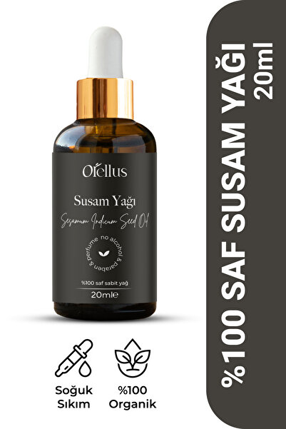 Orellus Susam Yağı %100 Soğuk Press ve Doğal 20 ml