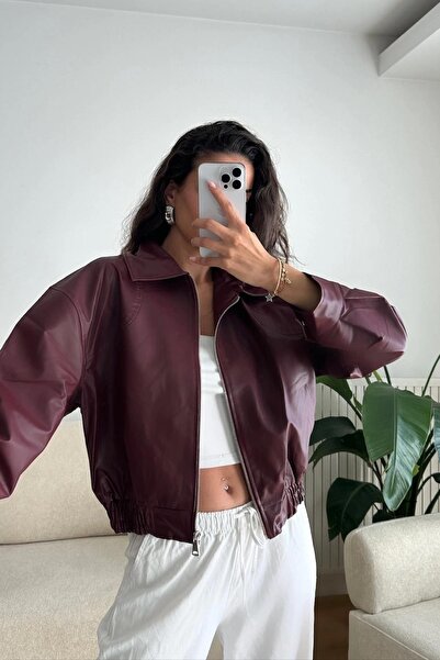 Jaglion Bavera Zr Bomber Leather Jacket