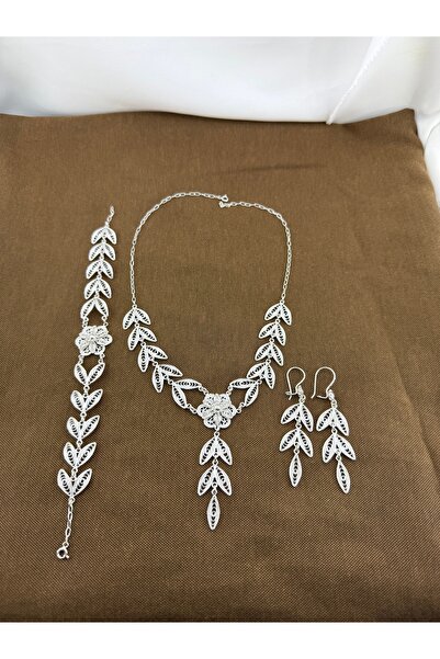 Midyat Artuklu Gümüşçülük Midyat Telkari Sanatı Gümüş Takı Seti