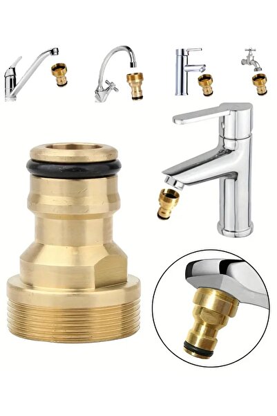 BGA pirinç mutfak banyo çeşmesi batarya hortum bağlantı ucu dönüştürücü