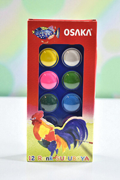 Venino OSK 12 RENK SULU BOYA - FIRÇA HEDİYELİ