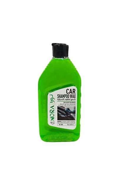 Nora Car Shampoo & Wax 500 ml - Dual-Action, High Shine, pH-Balanced