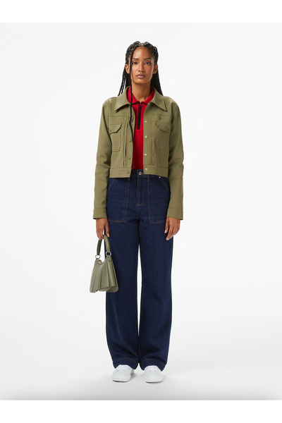 Lacoste Polo Collar Twill Jacket