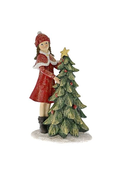 Iliadis Alexandros Figurină Fetiță de Crăciun 12 cm x 21 cm
