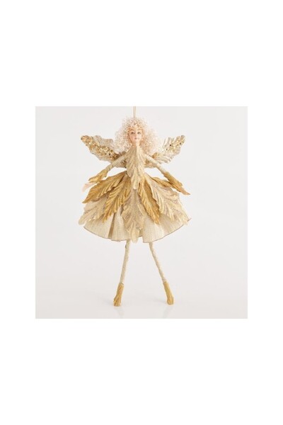 Romantic Home Ornament brad Golden Fairy 30 cm