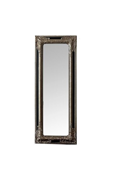 inart Wooden wall mirror Champagne Black 35 cm x 90 cm