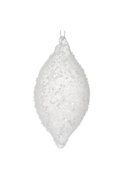 Iliadis Alexandros Set 6 globuri din sticla Stalactite 6 cm x 12 cm