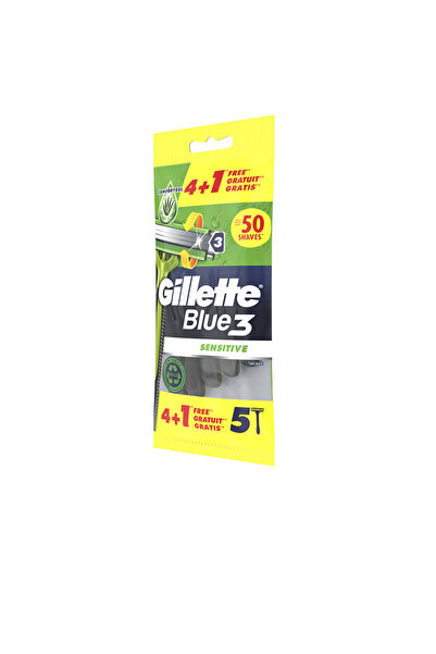 Gillette Blue 3 Sensitive Einwegrasierklingen 5 Stück