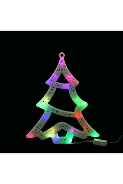 Amigo Christmas tree decoration 25x31cm with multi-colored LED light