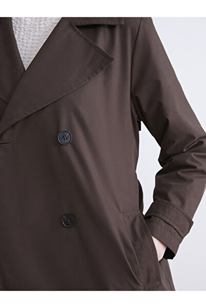 LC Waikiki Double Breasted Collar Women's Trench Coat