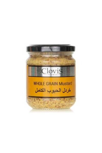 YABANEEZ خردل الحبوب الكاملة (200 غرام) "كلوفيس"