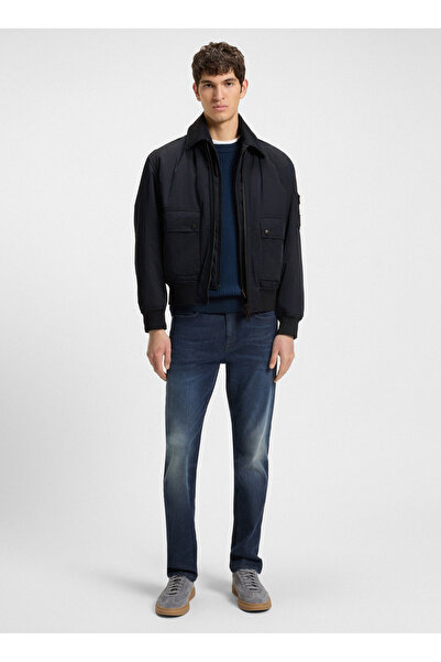 BOSS Lacivert Erkek Mont Oking