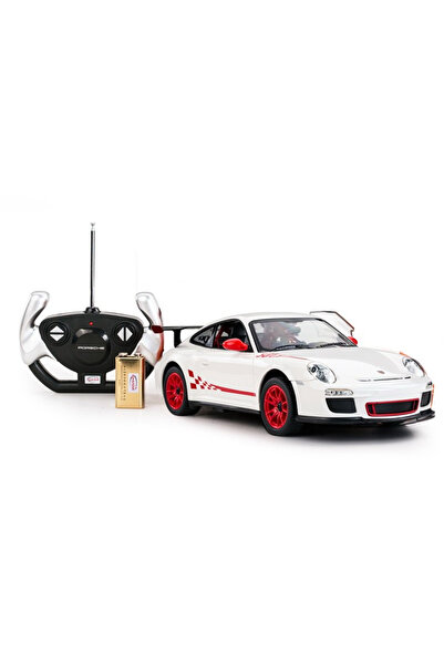 Rastar White Porsche GT3 remote control car with 1:14 scale
