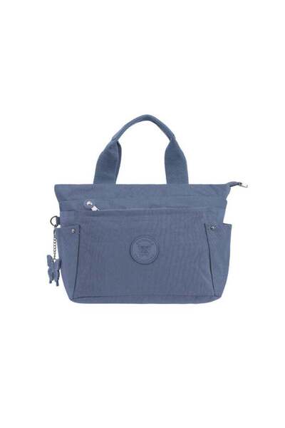 Caprice Collection Unisex Small Shoulder Bag – Blue, Water-Resistant Nylon, 9.5L Capacity