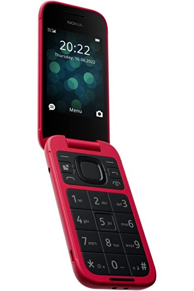 Nokia 2660 Flip Dual-SIM 128MB ROM + 48MB RAM (Red) - International Version
