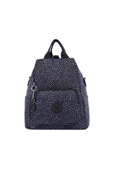 Caprice Collection حقيبة ظهر متوسطة الحجم للجنسين - رمادي فحمي، 10 لتر