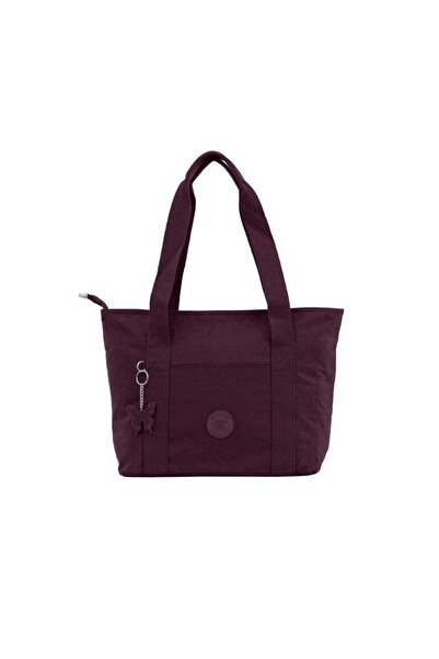 Caprice Collection Unisex Large Shoulder Bag – Burgundy, Water-Resistant Nylon, 15.7L