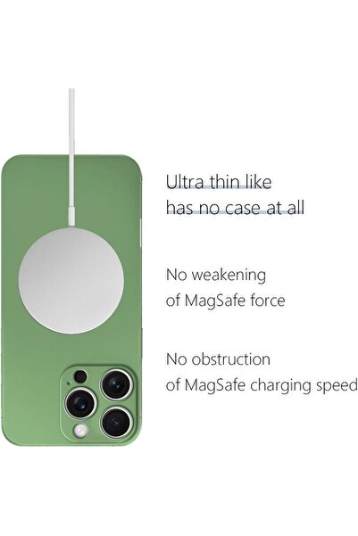 Margoun جراب Air Skin لهاتف iPhone 16 Pro Max رفيع للغاية 0.3 مم (أخضر)
