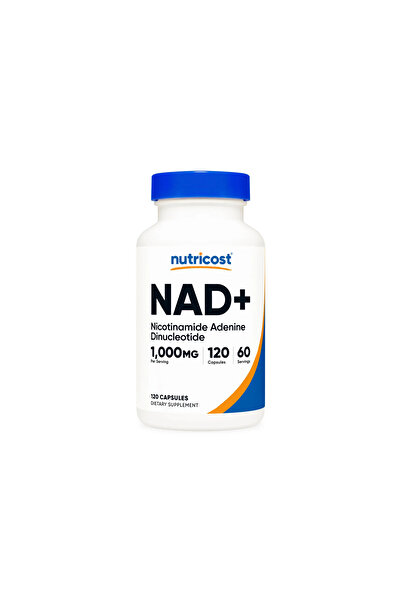 Nutricost NAD Plus + 1000 mg - 120 Capsules - 60 Servings