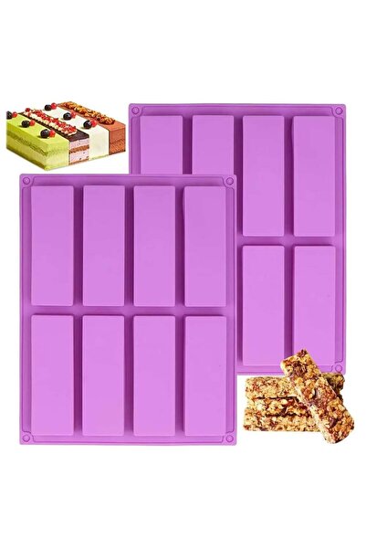 Dharst Silicone mold Bars or Muesli - 8 cavities