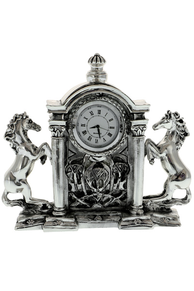 GiftExpress Highclass 2-way clock with fireplace