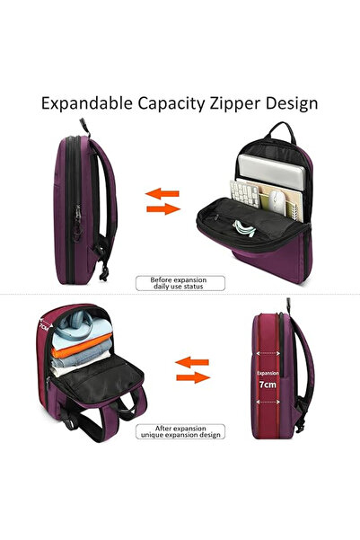 OEM Rugged waterproof backpack, school bag, travel, fitness 39x27x8 cm, blue