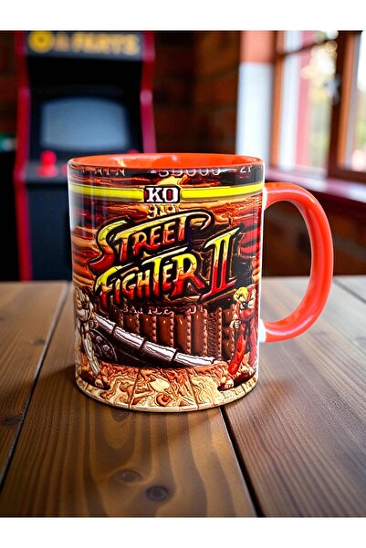 mug shop Street Fighter Design Retro Mug Cup