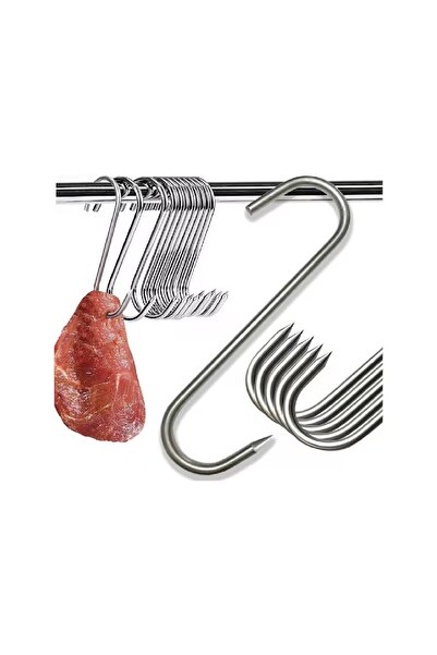 EBA Carlig pentru macelarie sau afumatoare carne eBA®, Tip S, 15 cm, capacitate maxima 15 kg