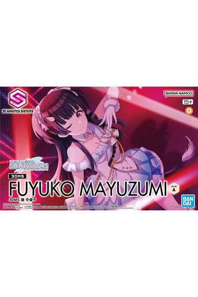 BANDAI Kit de machetă Fuyuko Mayuzumi – 30MS Idolmaster Culori strălucitoare