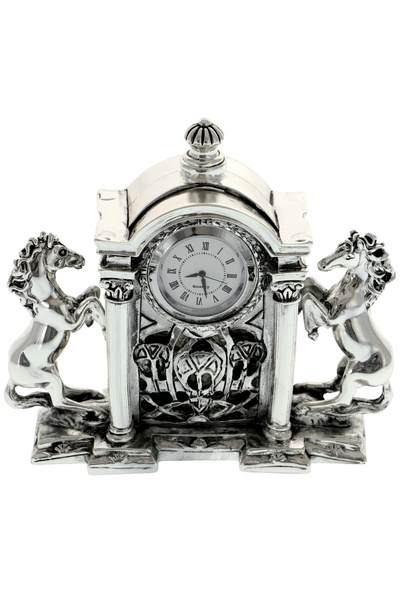 GiftExpress Highclass 2-way clock with fireplace